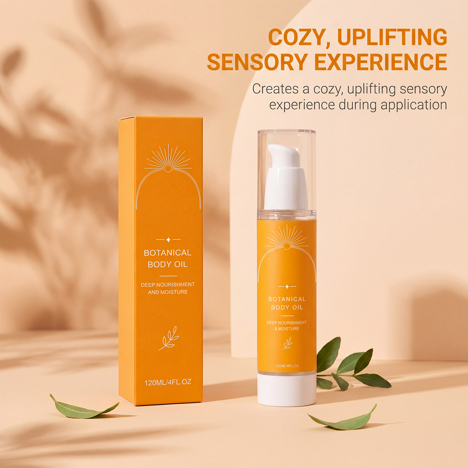 Skincare Glowing - Body Moisturizing Oil Botanical Essential Improve