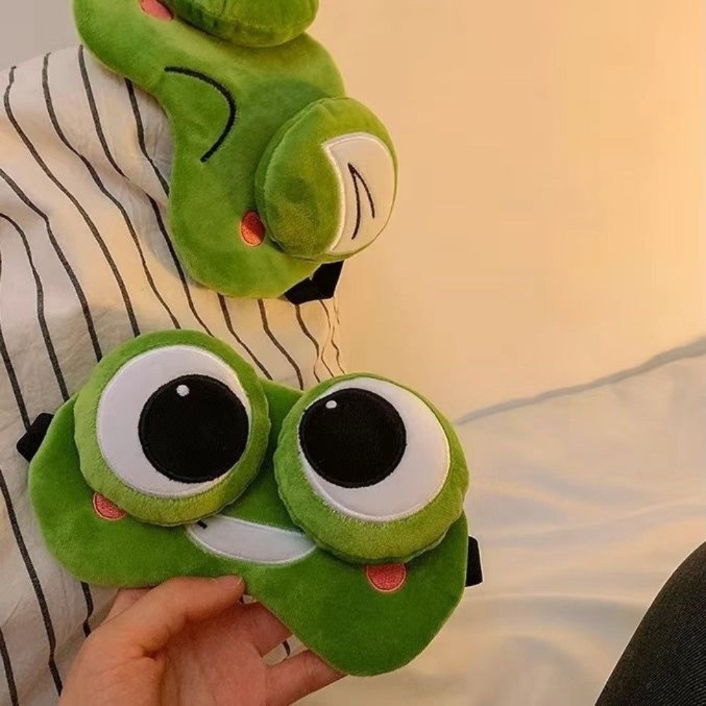 Cartoon Frog Eye Mask - 3D Con - Skincare Glowing 评论和价格
