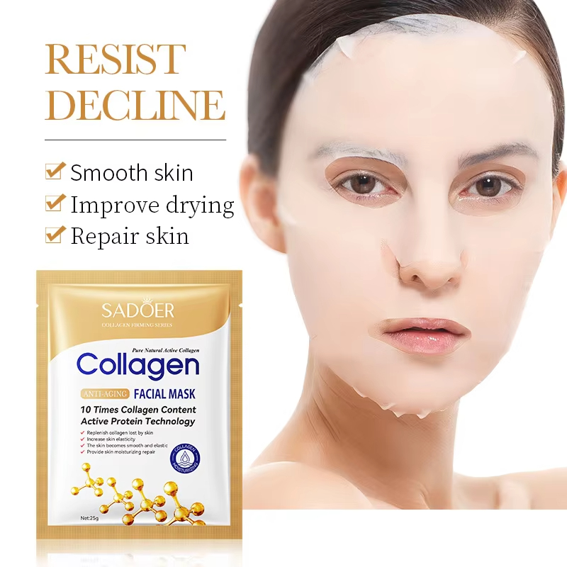 5/10/20/30pcs Korean Collagen  - Collagen Sheet Mask 评论和价格