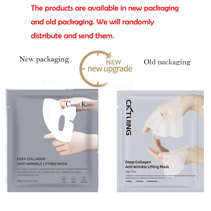 5PCS Collagen Face Masks Deep  - Collagen Sheet Mask 评论和价格