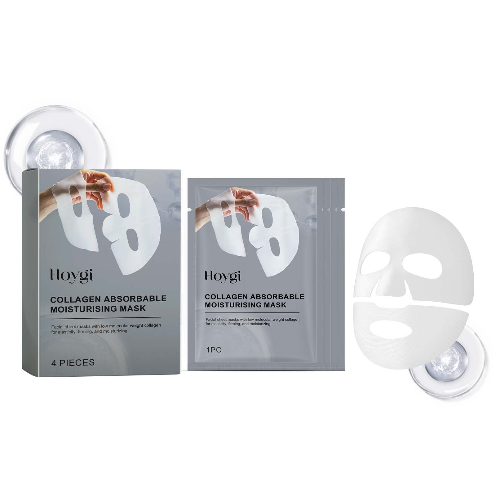 Collagen Patch Facial Mask Hyd - Collagen Sheet Mask 评论和价格