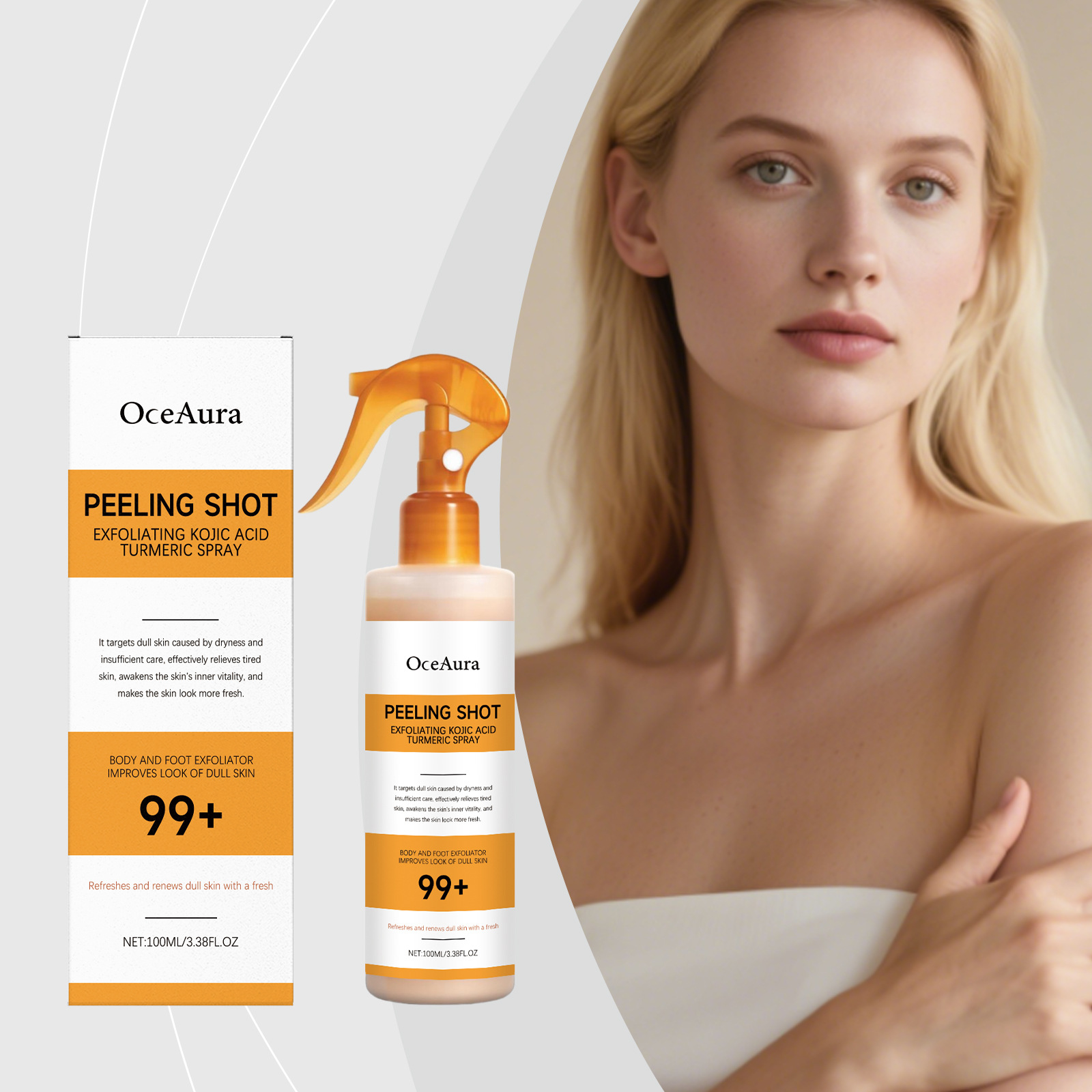 Kojic Acid Turmeric Spray Dead - Skincare Glowing 评论和价格