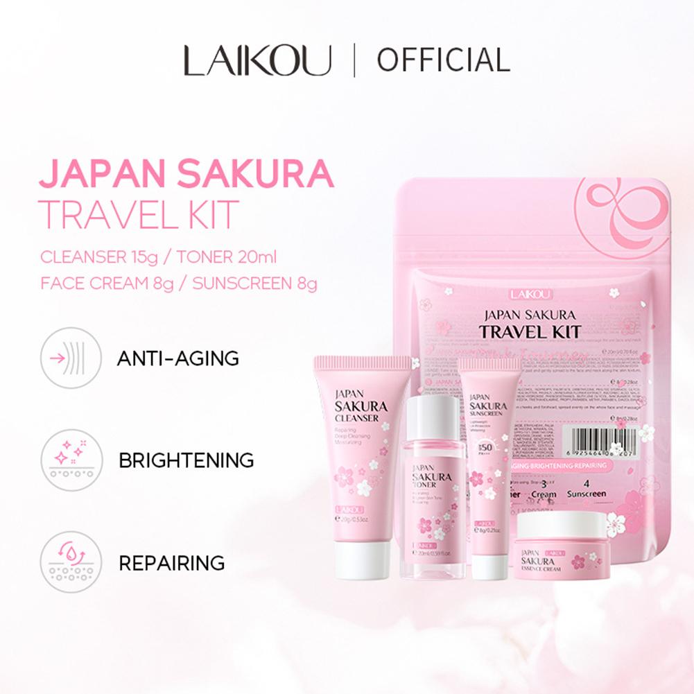 Sakura Skin Care Set facial Cl - Skincare Routine 评论和价格