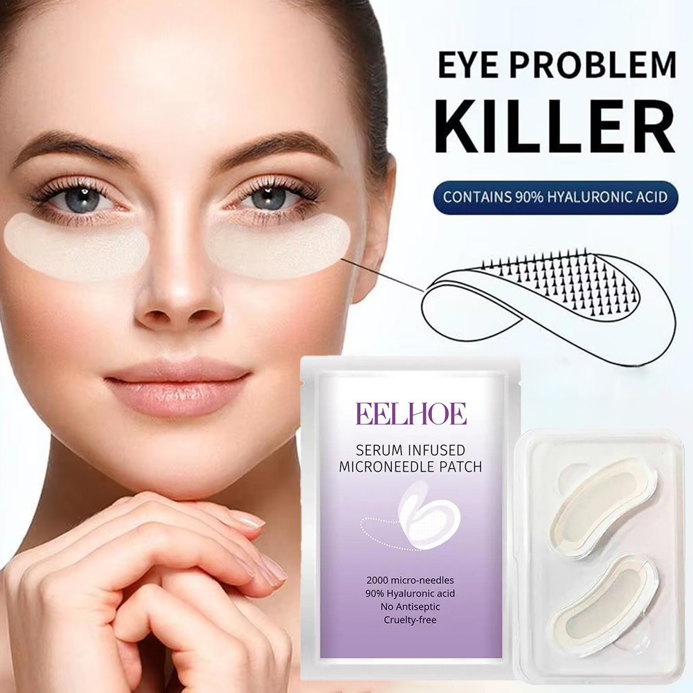 1 Pair Micro-needle Eye Patch  - Collagen Sheet Mask 评论和价格
