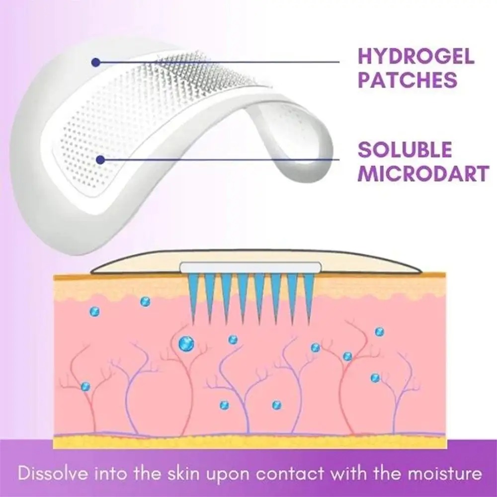 1 Pair Micro-needle Eye Patch  - Collagen Sheet Mask 评论和价格
